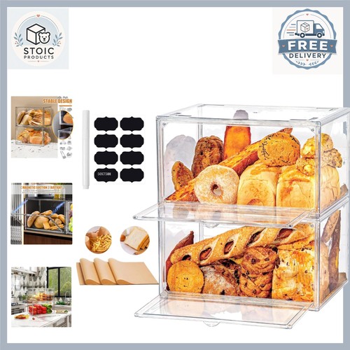Double decker bread bin - decker,