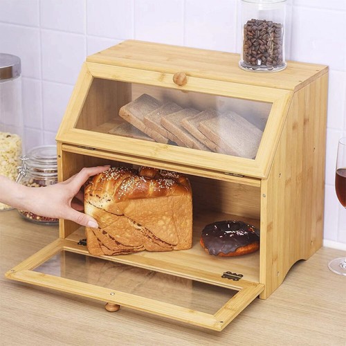 Double layer bamboo bread - double,