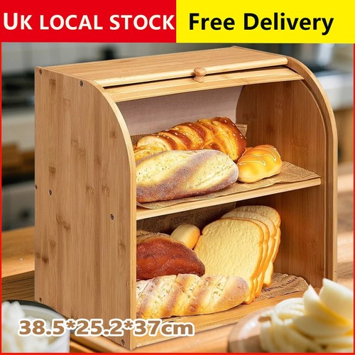 Bread bin tiers double layer - double,